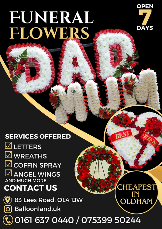 Funeral Flowers In Rochdale