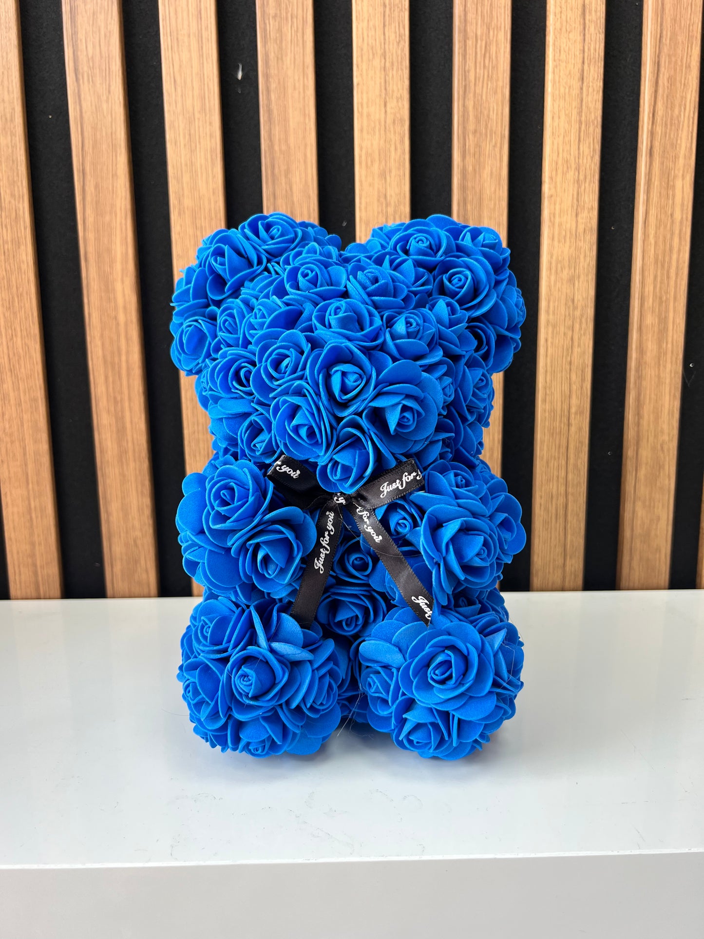 Blue Rose Bear