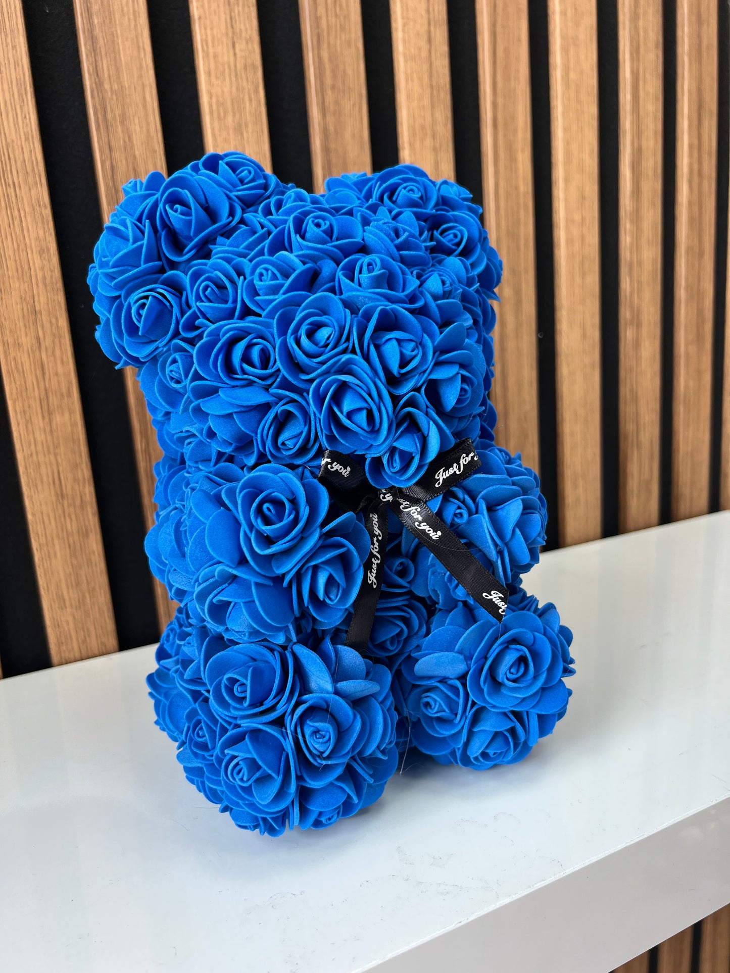 Blue Rose Bear