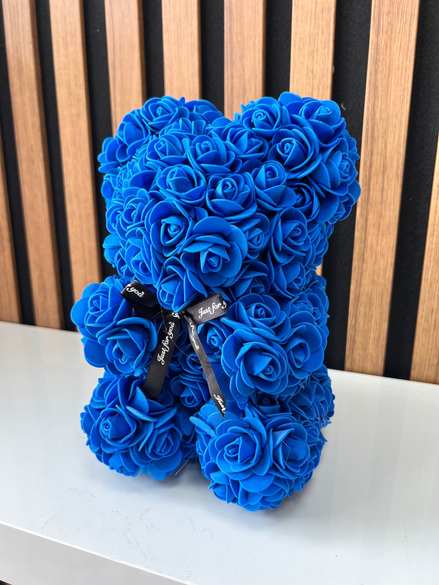 Blue Rose Bear