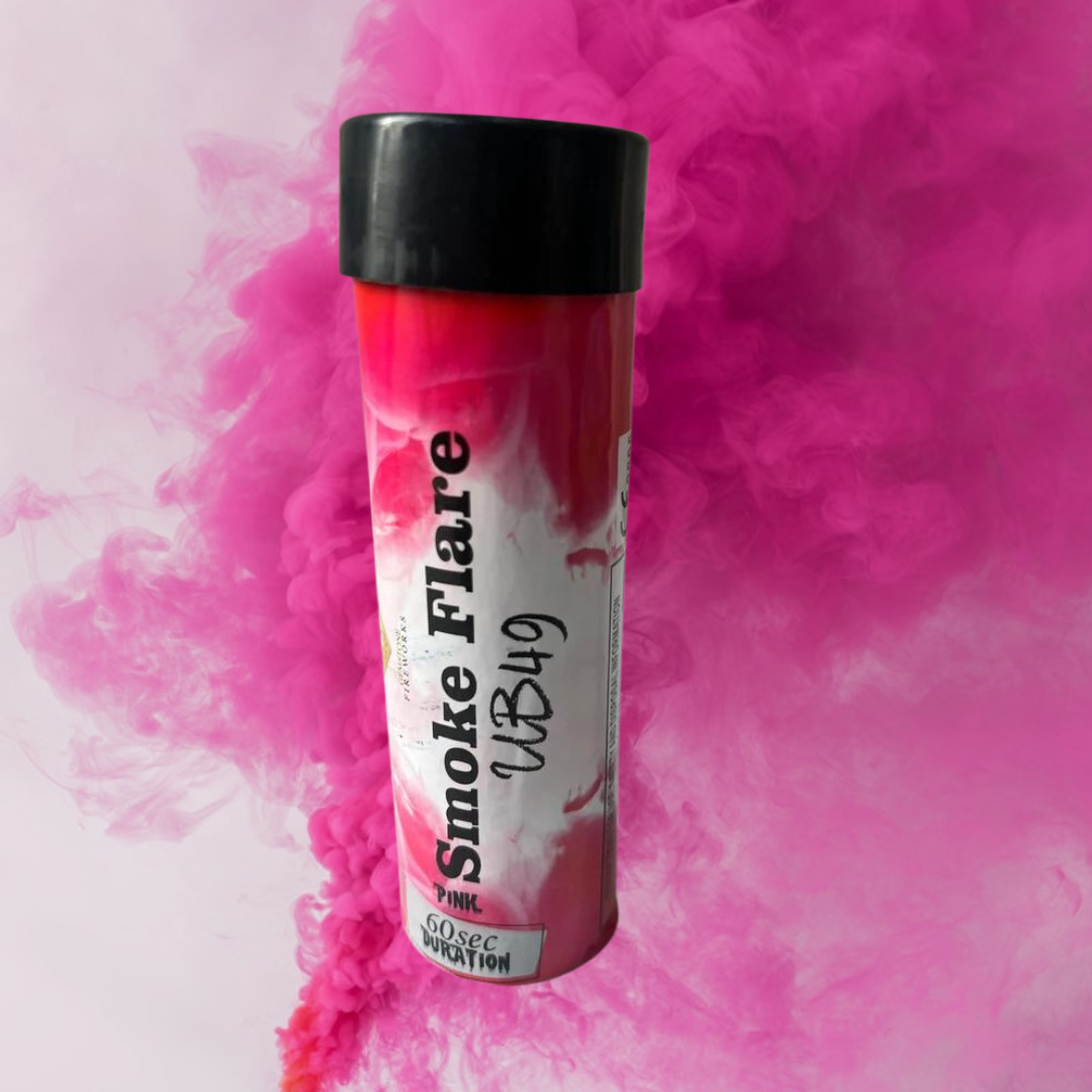 Pink Smoke Flare