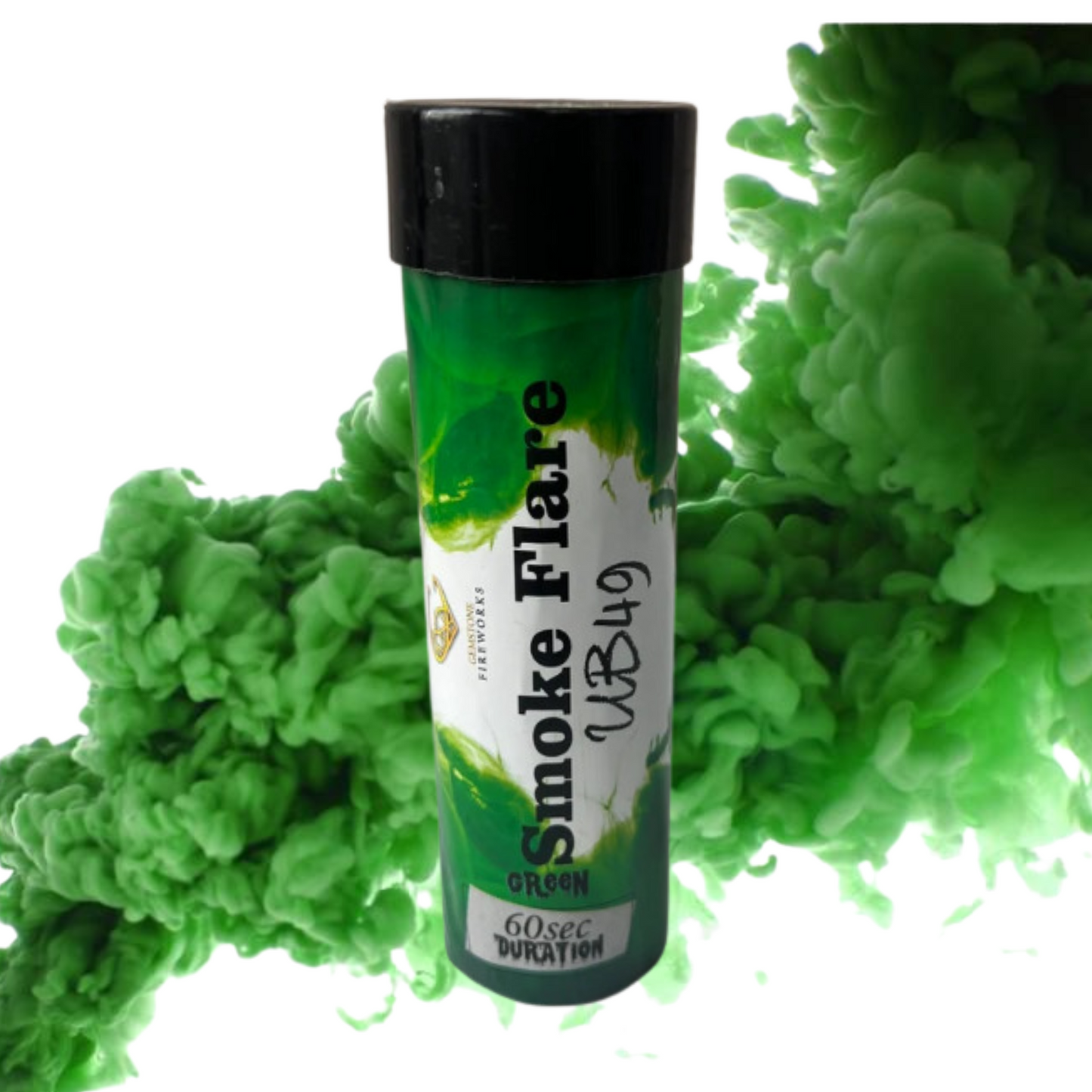 60 Second Green Smoke Flare