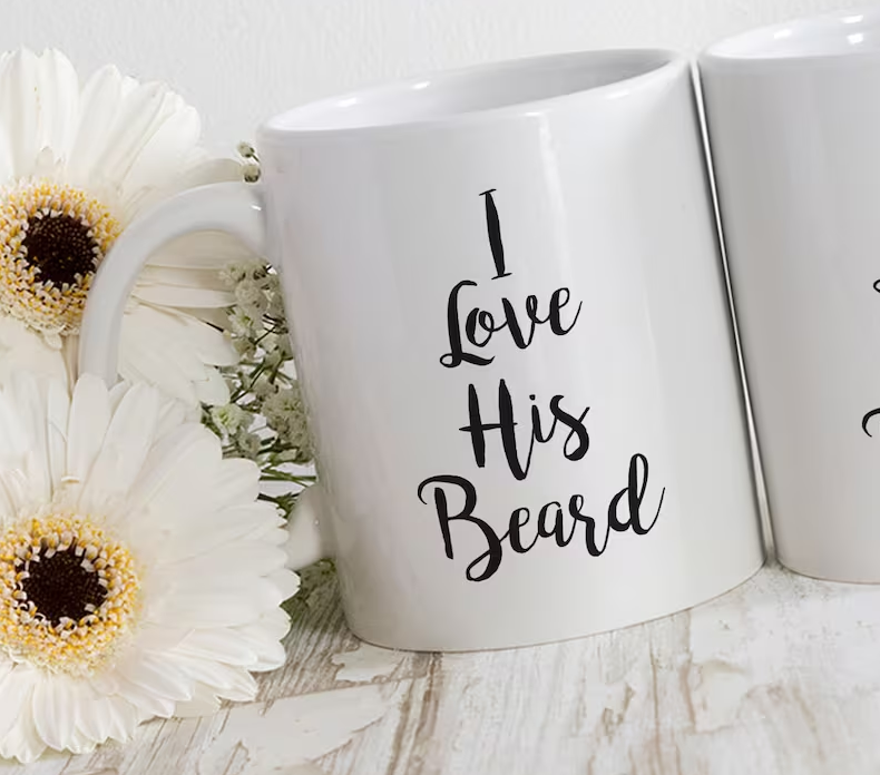 I Love His and Her Matching Mugs | Personalised Gifts