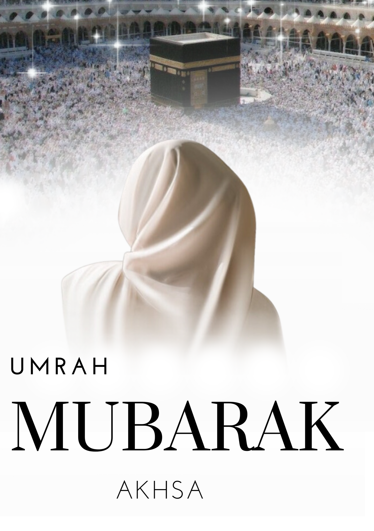 Umrah Mubarak Card (2896)