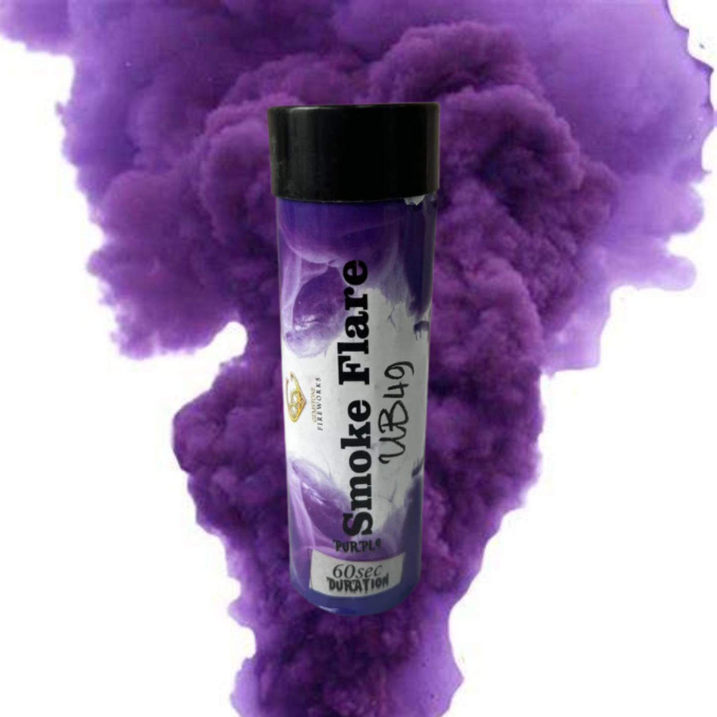 60 Second Purple Smoke Flare