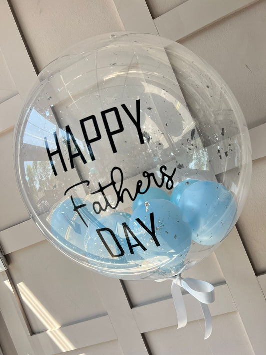 Fathers Day Bubble Balloon