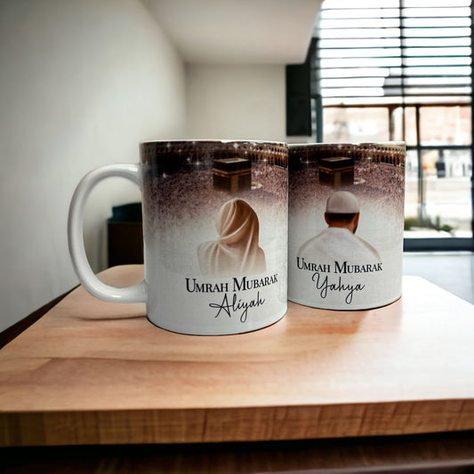 His & Hers Umrah Mubarak Mug