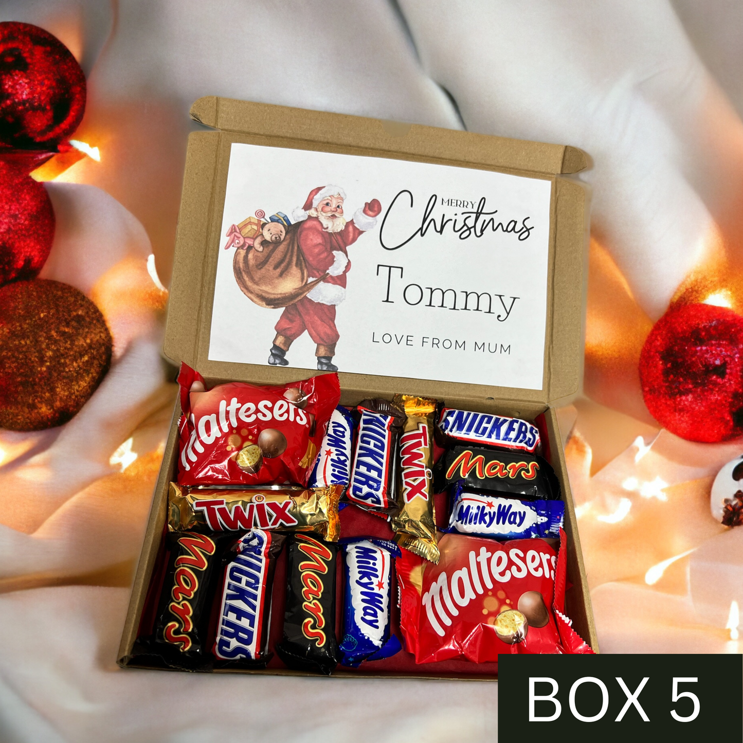 Medium Christmas Chocolate Box