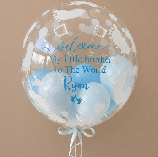 Baby Footprint Customised Balloon