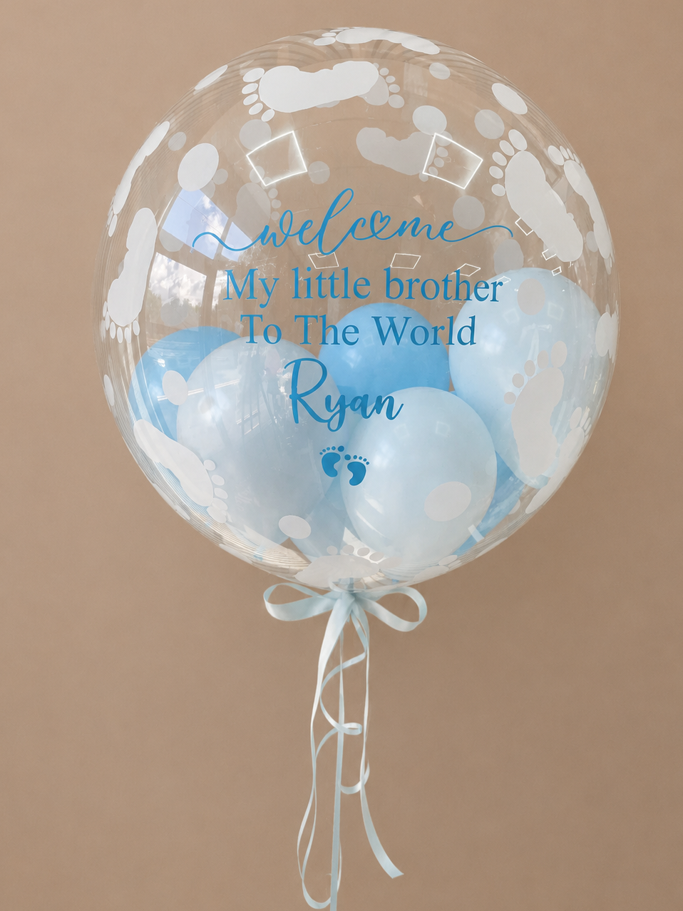 Baby Footprint Customised Balloon