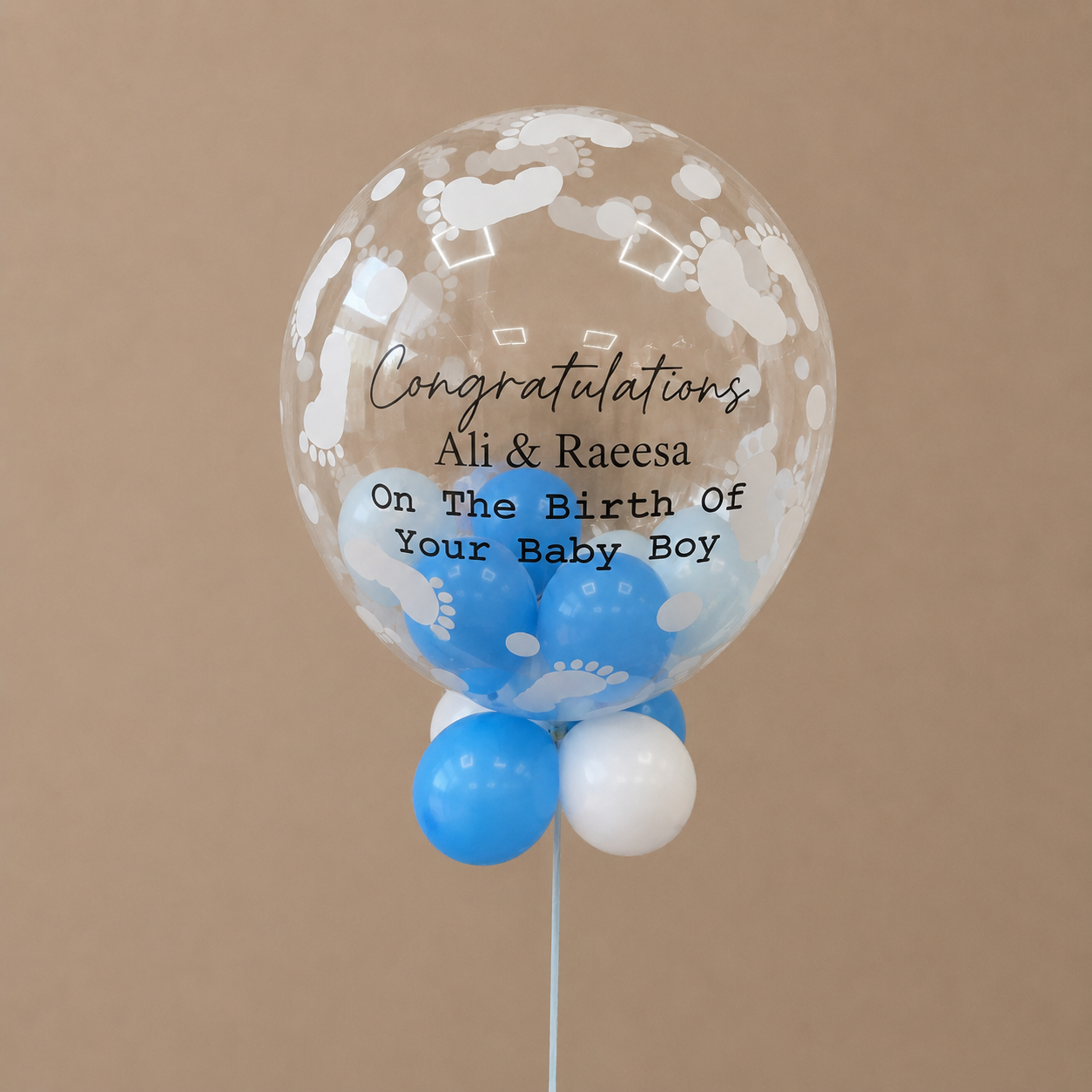 Baby Boy Bubble Balloon