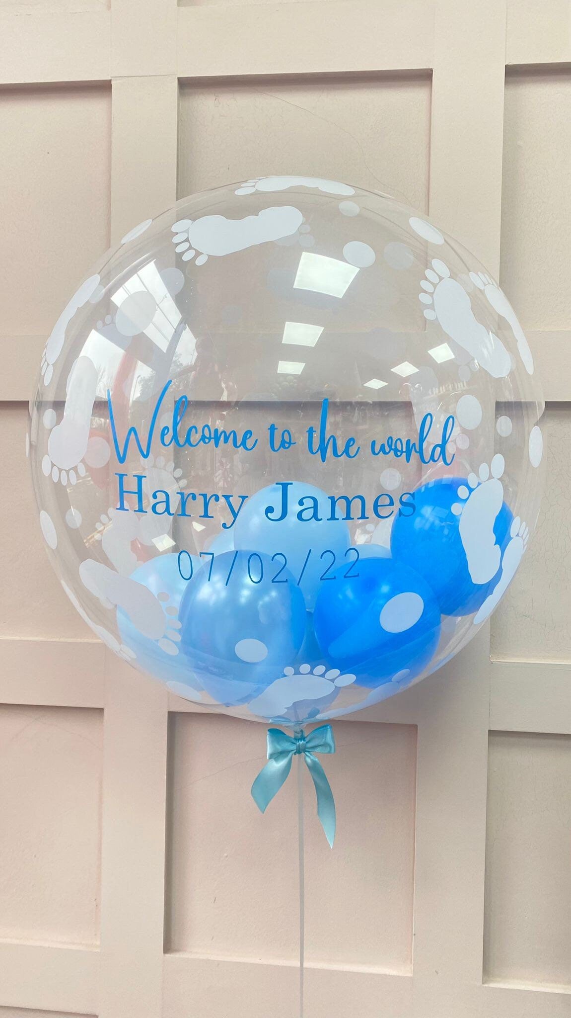 Welcome to the world footprint styleCustomise this balloon to your needs Balloon land uk ltdBalloon land uk ltd