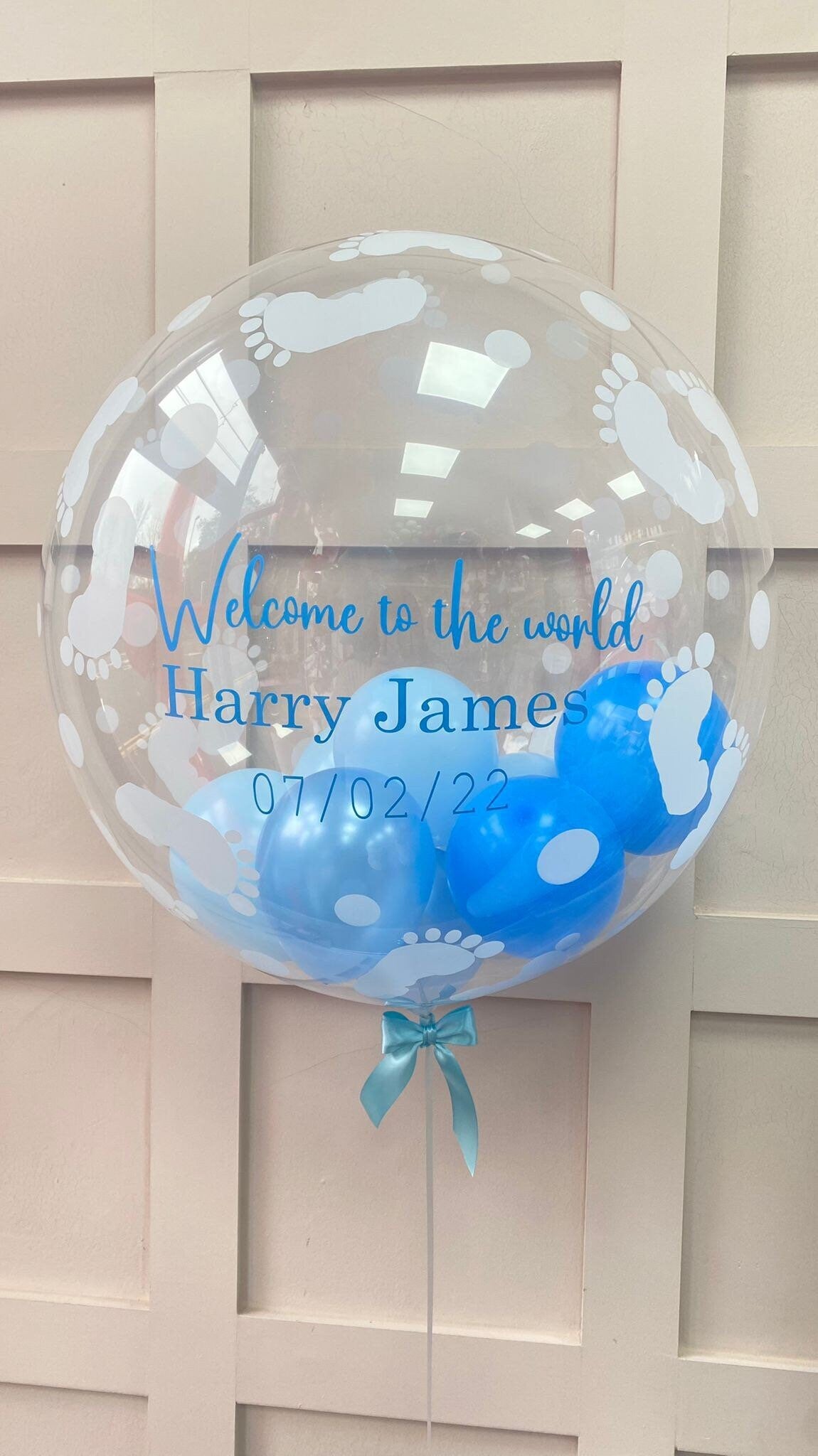 Welcome to the world footprint styleCustomise this balloon to your needs Balloon land uk ltdBalloon land uk ltd