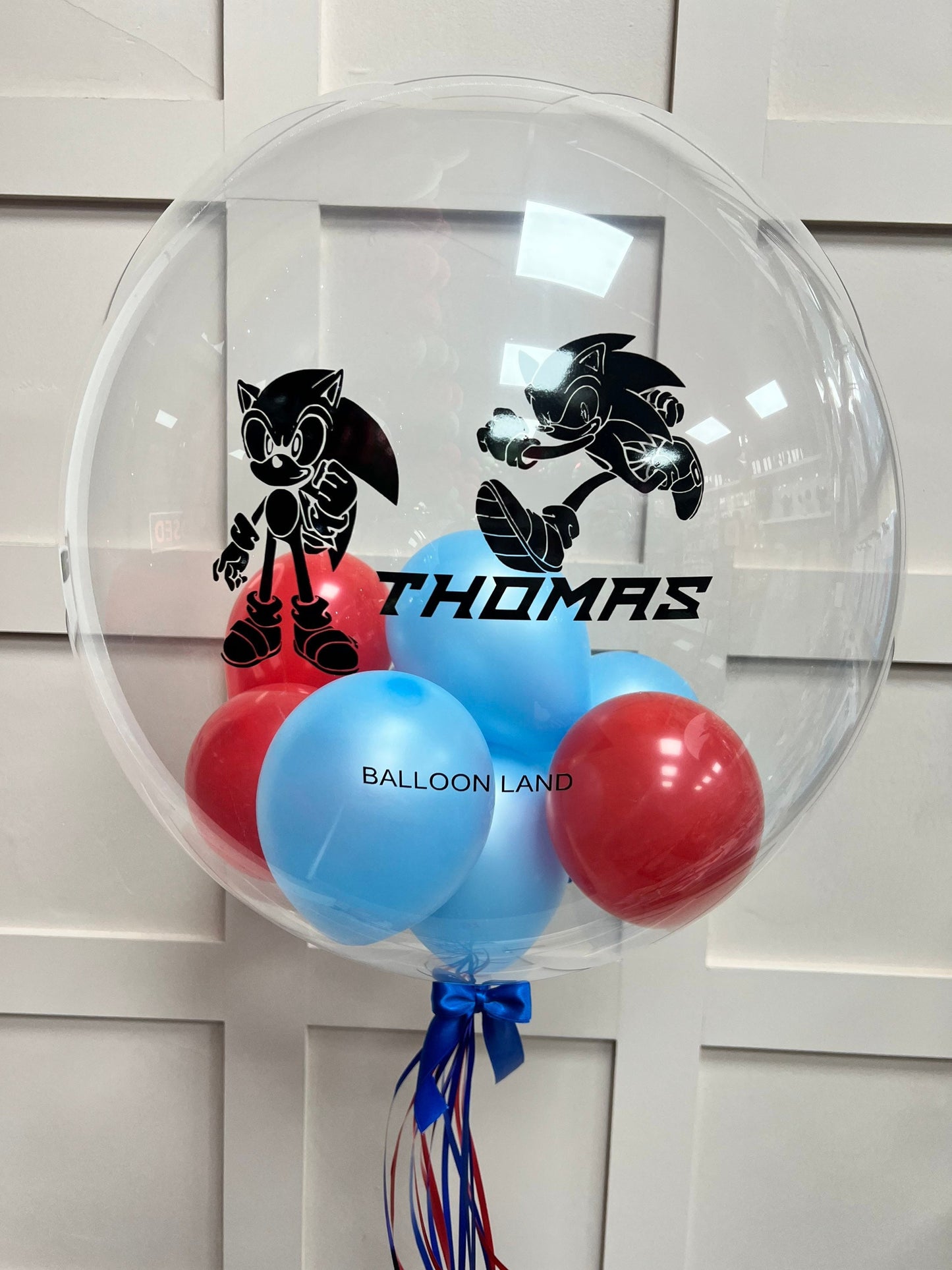 Sonic The Hedgehog Balloon Customised Balloon / Birthday /  All OccasiCelebrate any special occasion or event with our Personalised Balloons – these will arrive to deliver happiness and delight for all ages.

Create the perfect surprisBalloon land uk ltdBalloon land uk ltd