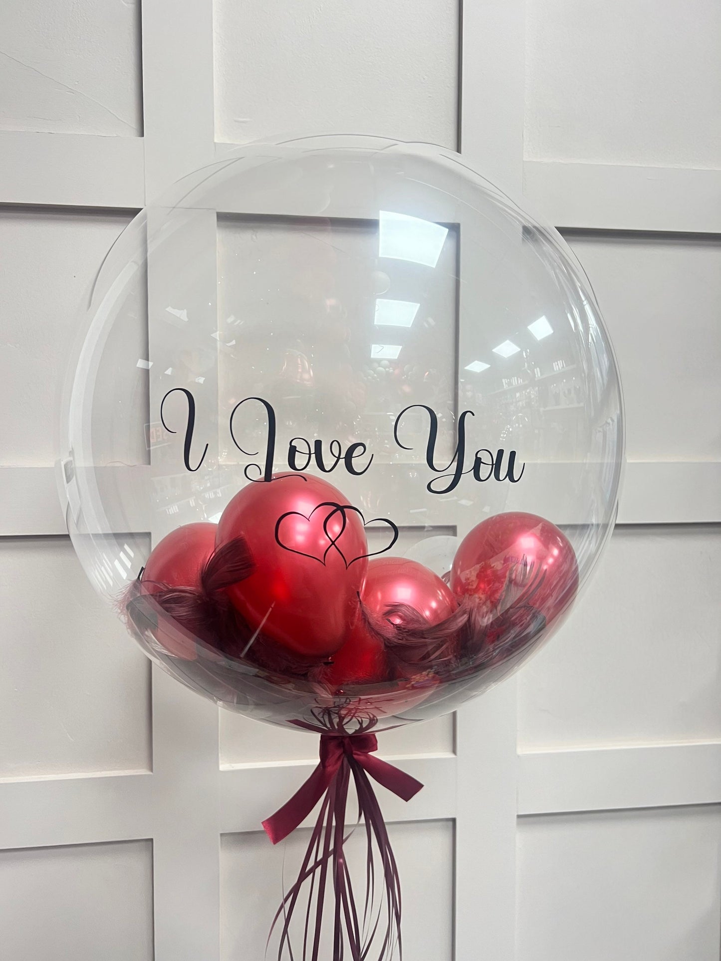 Valentines Day Balloon / I LOVE YOU Balloon / Balloon Bouquet / Personalised Balloon