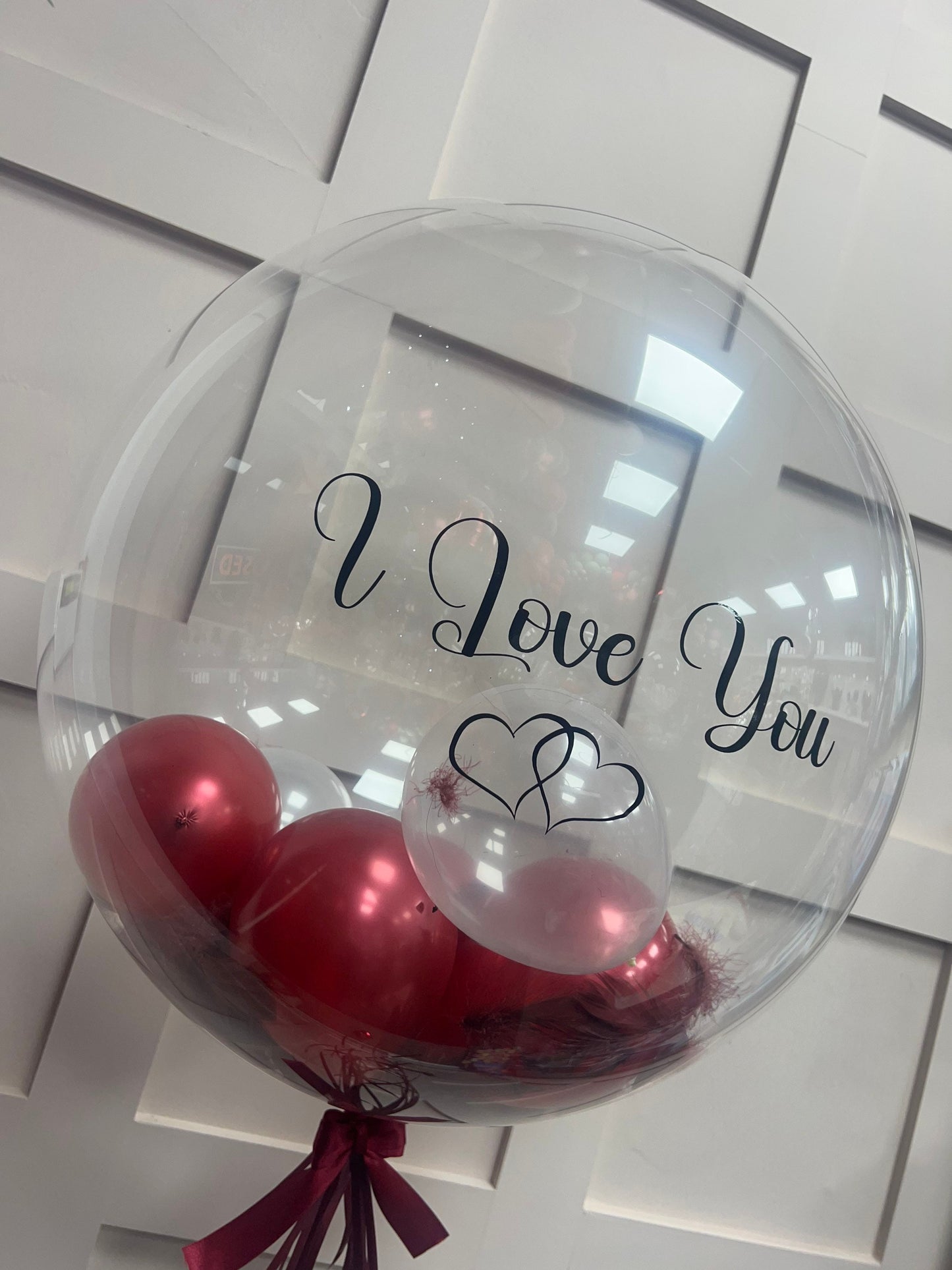 Valentines Day Balloon / I LOVE YOU Balloon / Balloon Bouquet / Personalised Balloon