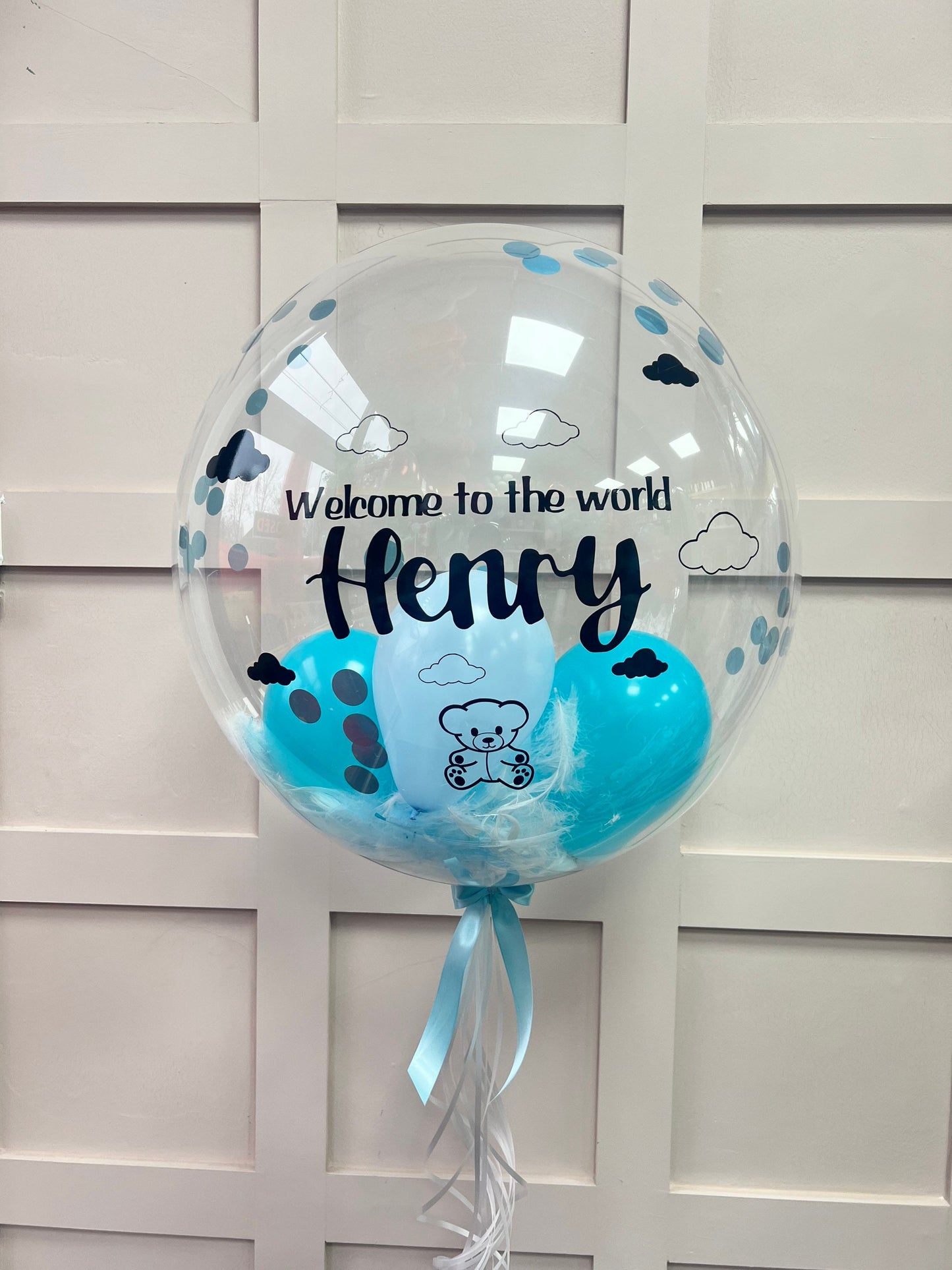 Baby Boy Arrival Balloon Customised Balloon