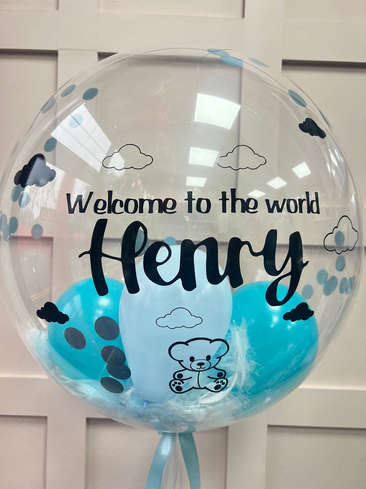 Baby Boy Arrival Balloon Customised Balloon