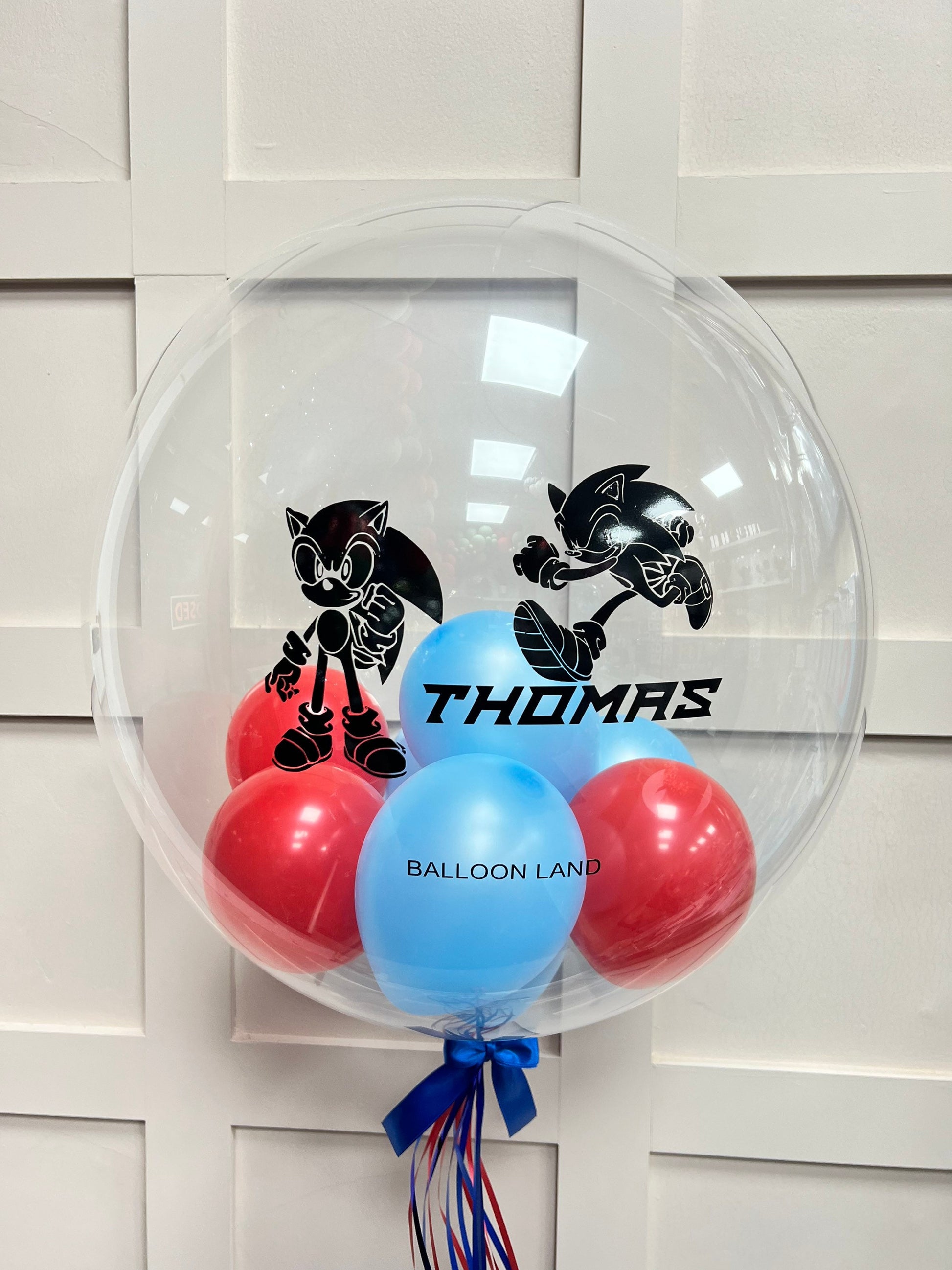 Sonic The Hedgehog Balloon Customised Balloon / Birthday /  All OccasiCelebrate any special occasion or event with our Personalised Balloons – these will arrive to deliver happiness and delight for all ages.

Create the perfect surprisBalloon land uk ltdBalloon land uk ltd