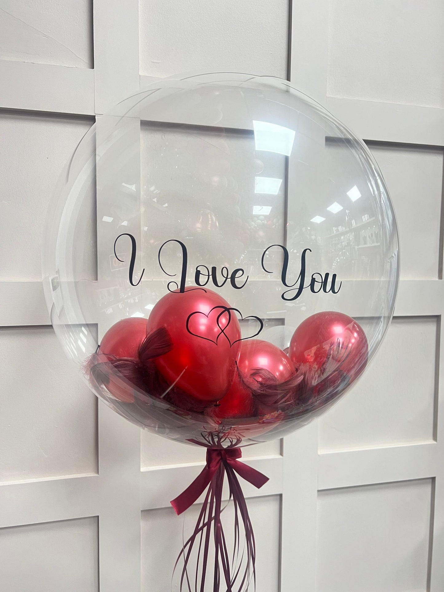 Valentines Day Balloon / I LOVE YOU Balloon / Balloon Bouquet / Personalised Balloon