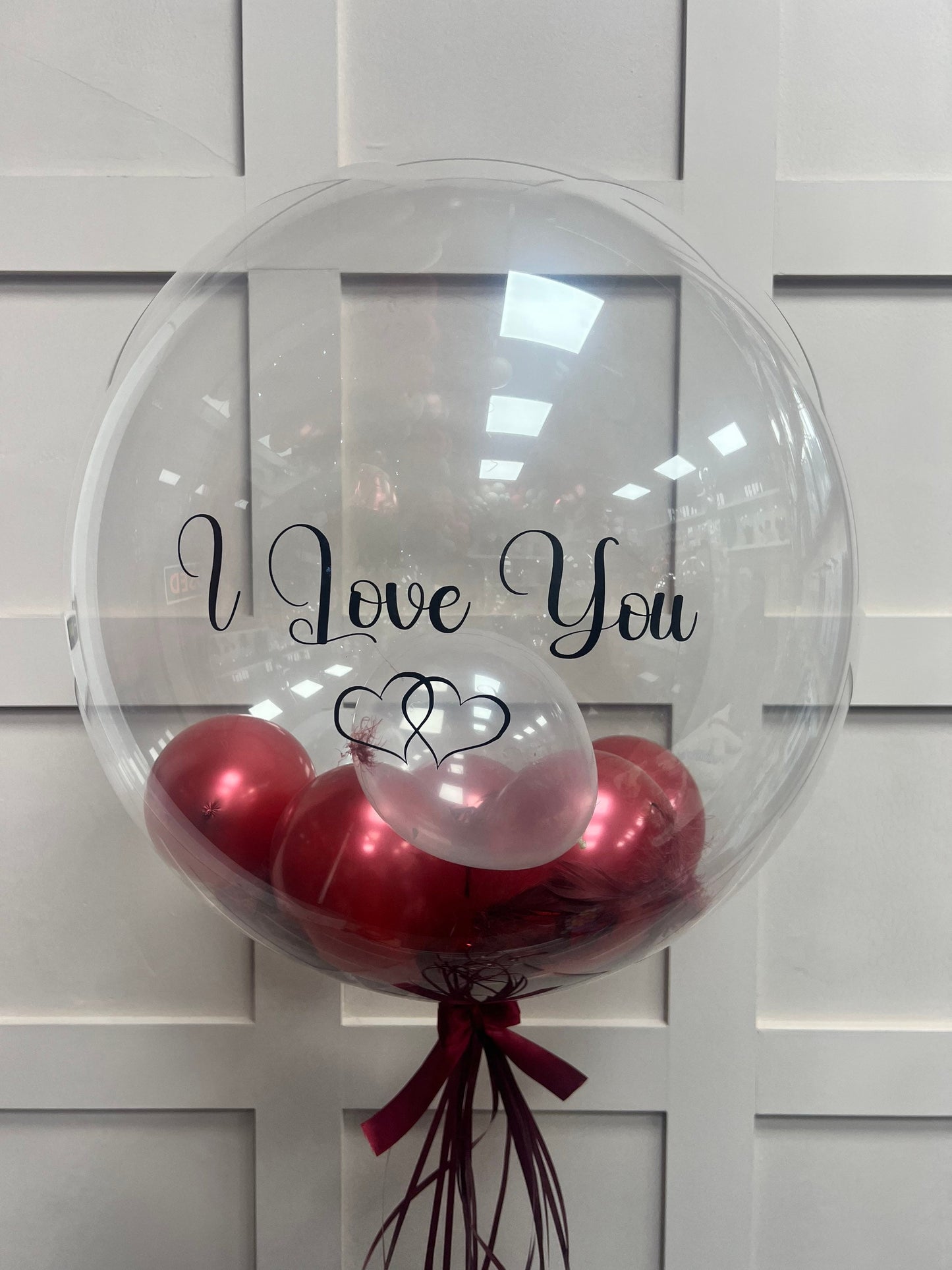 Valentines Day Balloon / I LOVE YOU Balloon / Balloon Bouquet / Personalised Balloon