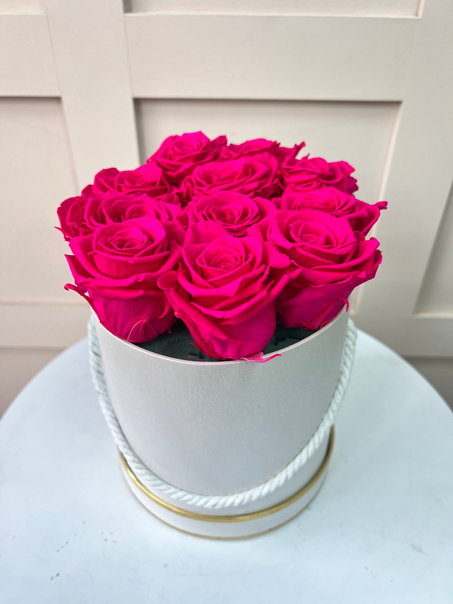 Preserved Pink Rose Bouquet