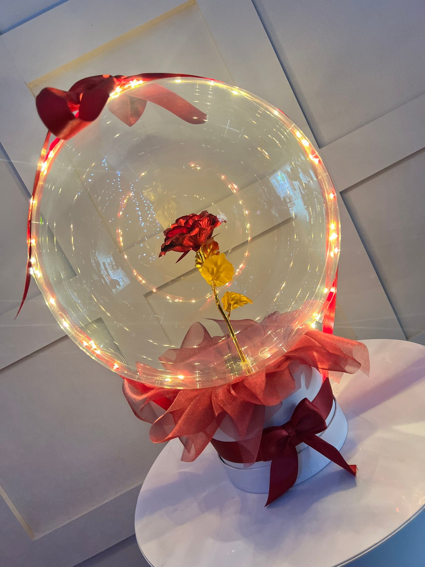 Rose Light up Balloon