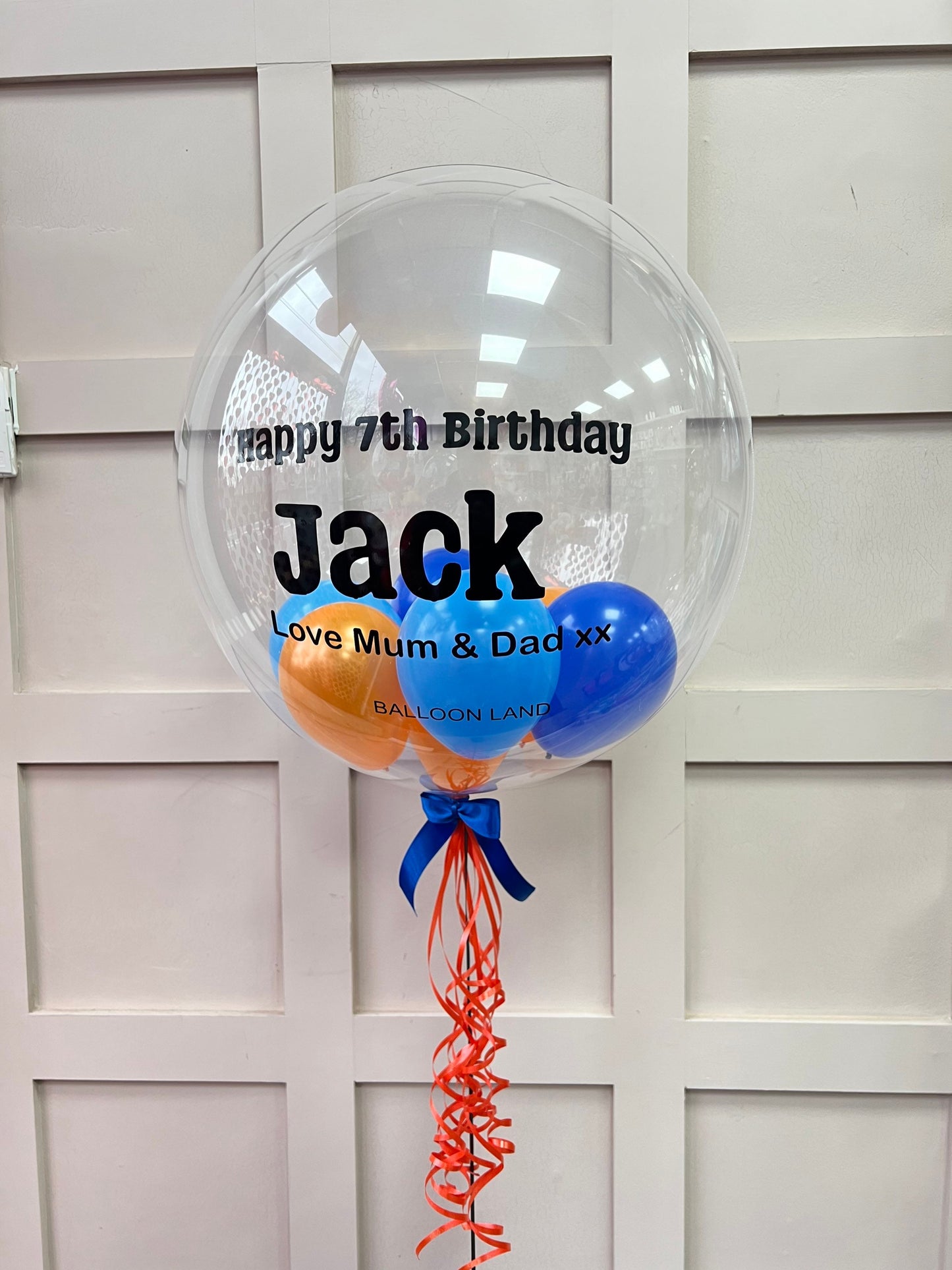 Personalised Boy Birthday Balloon Customised Balloon / Birthday Engagement Wedding All Occasions Balloon / Next Day Delivery