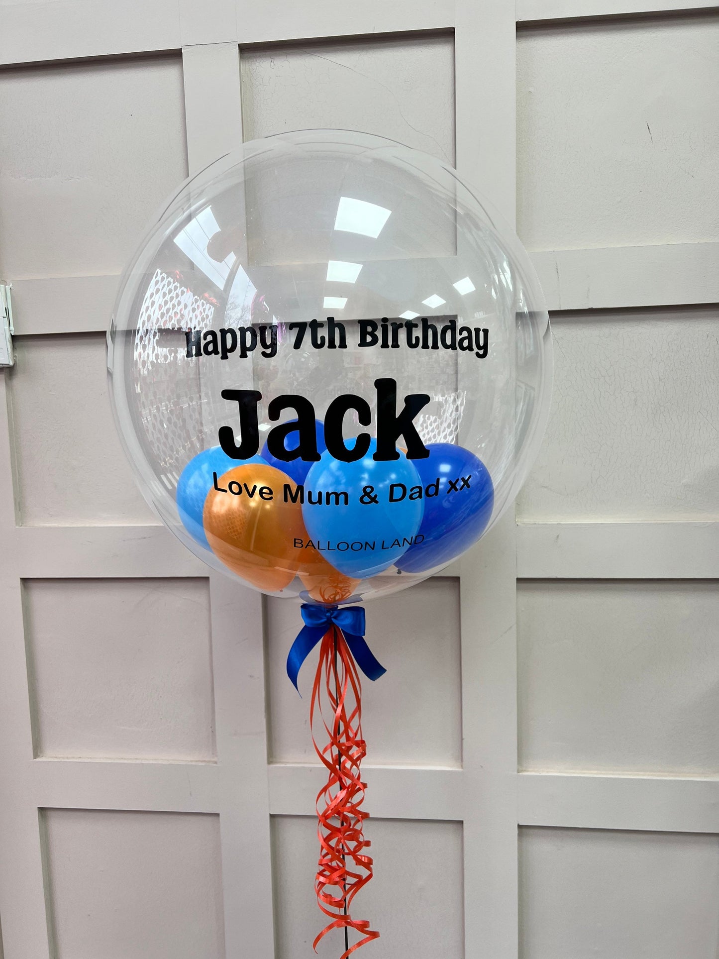 Personalised Boy Birthday Balloon Customised Balloon / Birthday Engagement Wedding All Occasions Balloon / Next Day Delivery