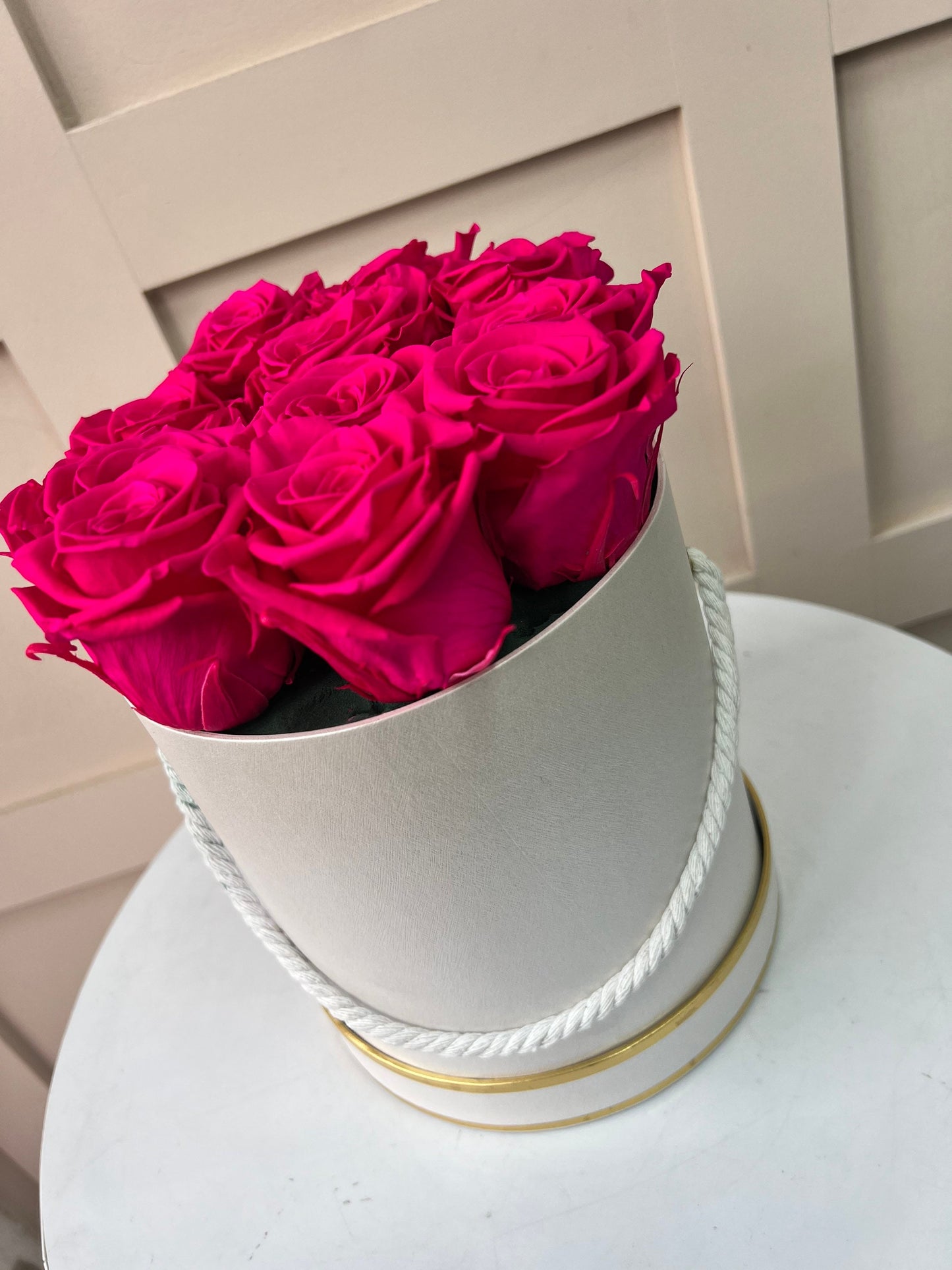 Preserved Pink Rose Bouquet