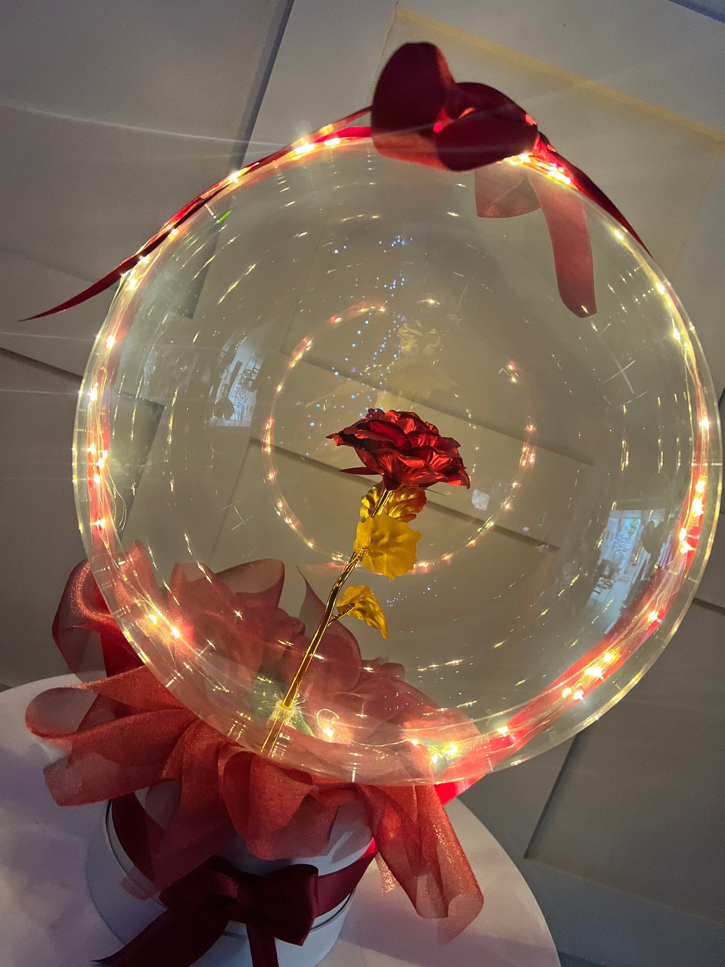 Rose Light up Balloon