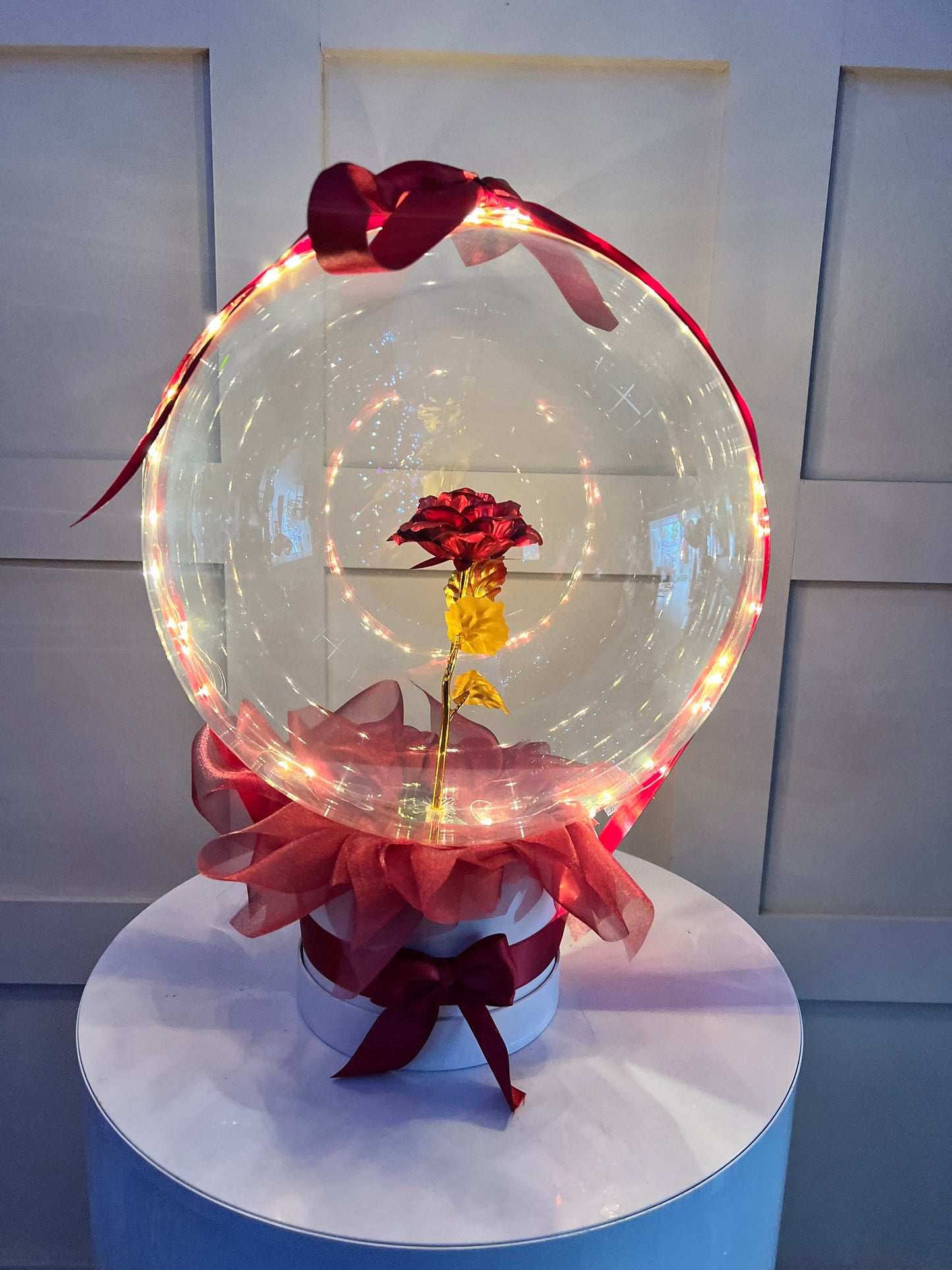 Rose Light up Balloon