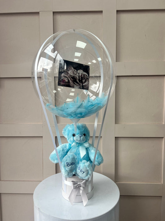 Baby Gender Reveal Balloon / Pregnancy Reveal Balloon / New born Gift