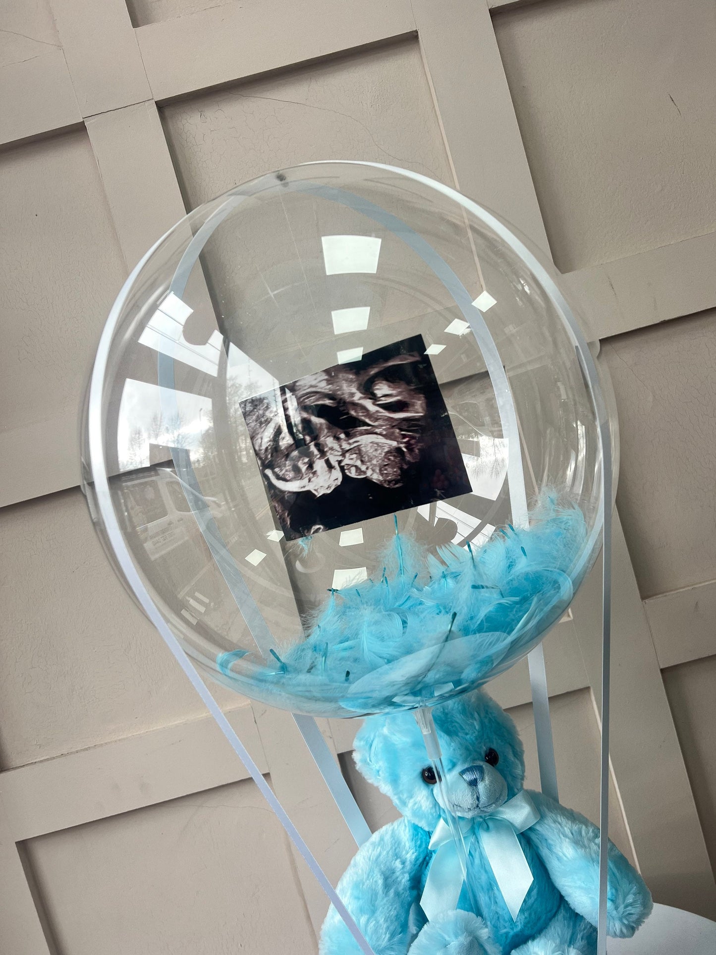 Baby Gender Reveal Balloon / Pregnancy Reveal Balloon / New born Gift