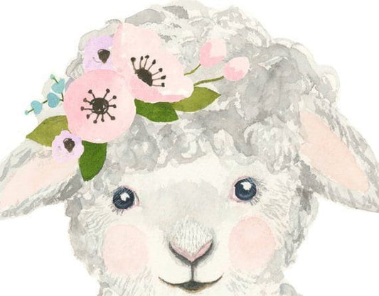 print out baby lamb