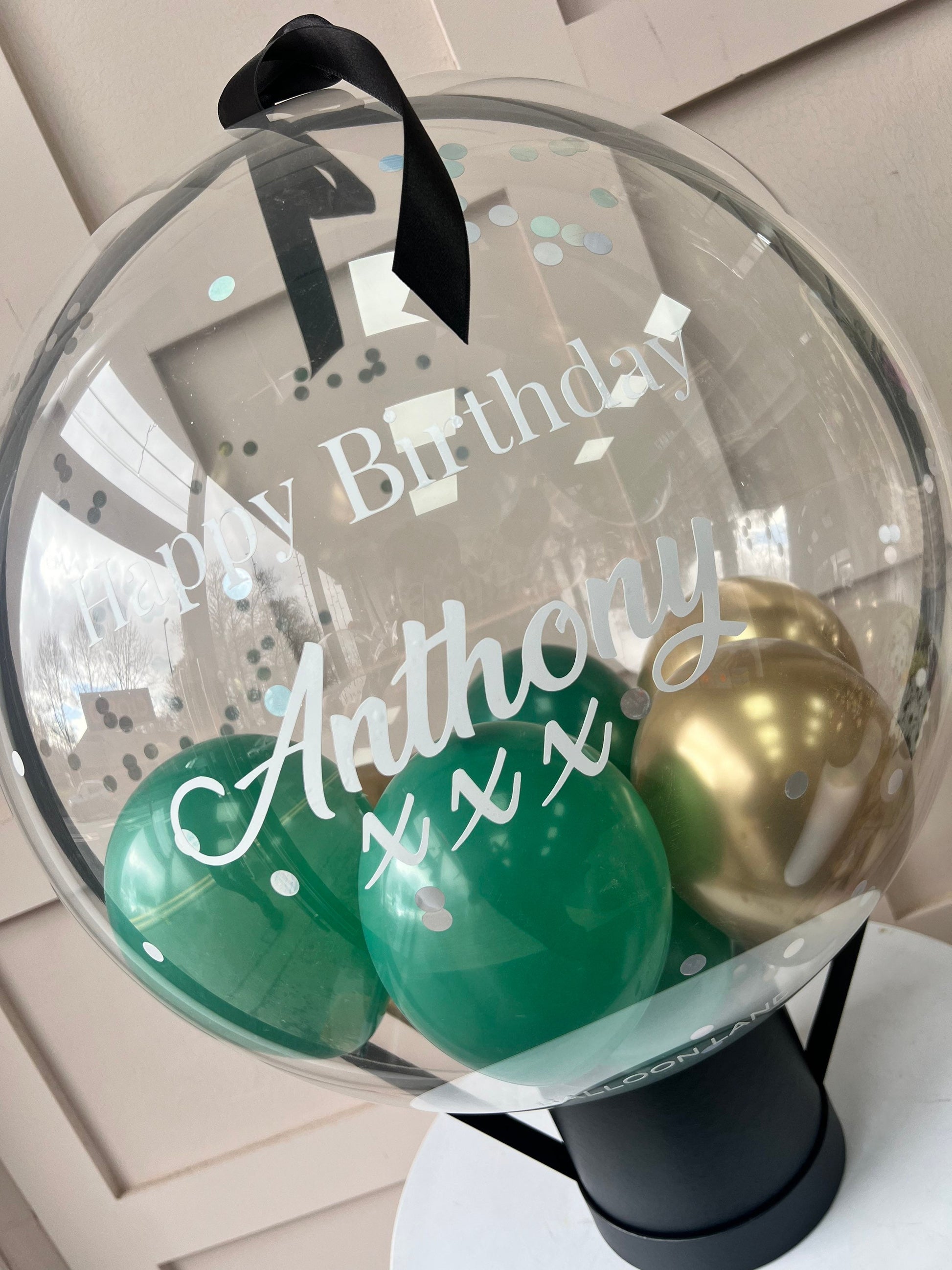 Money Balloon Customised Balloon / Perfect for a Gift / Personalised tCelebrate any special occasion or event with our Personalised Balloons – these will arrive to deliver happiness and delight for all ages.

Create the perfect surprisBalloon land uk ltdBalloon land uk ltd