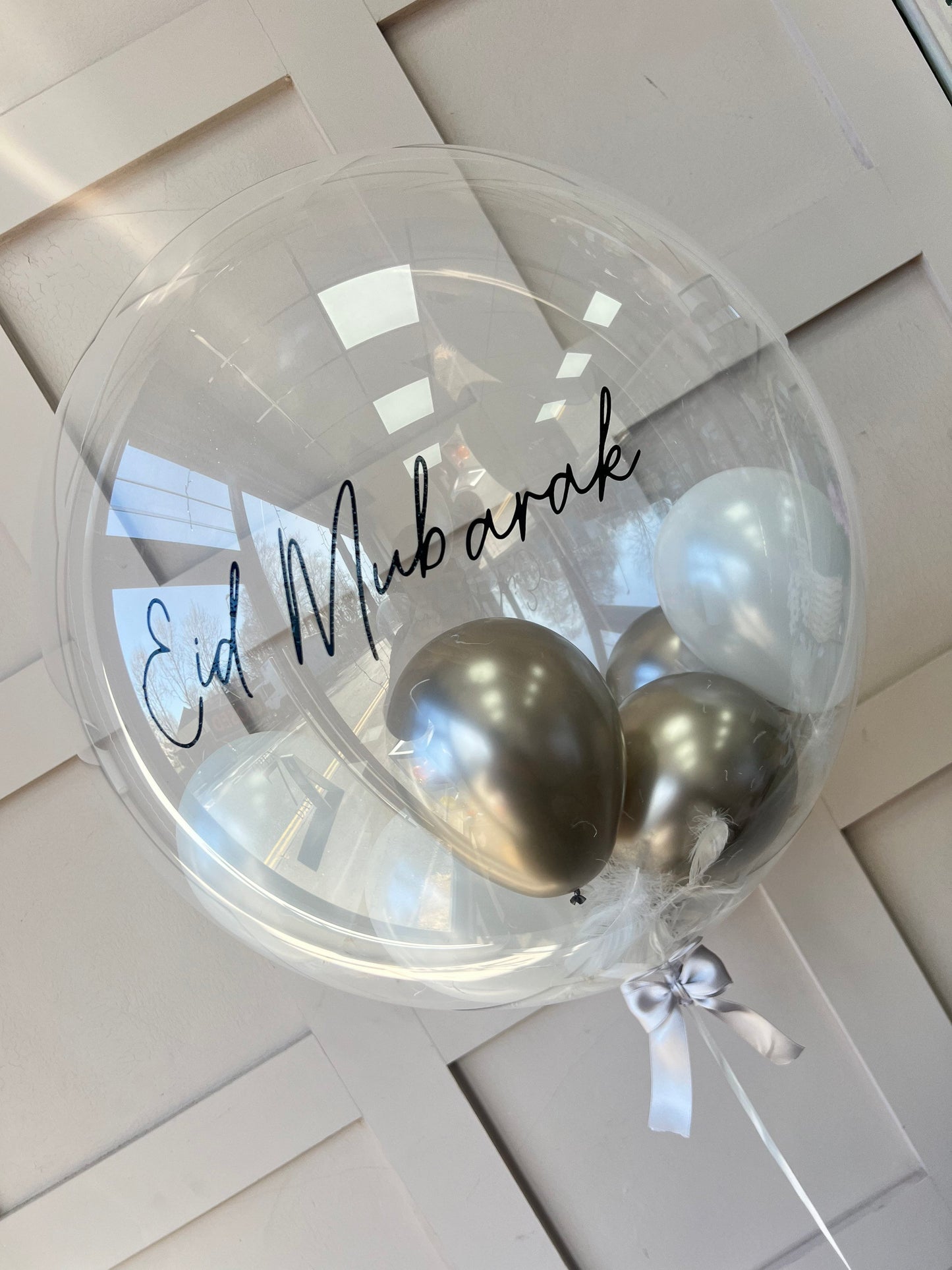 Eid Mubarak Balloon Customised Balloon / Perfect for a Eid Gift / Personalised to your choice / Next Day Delivery