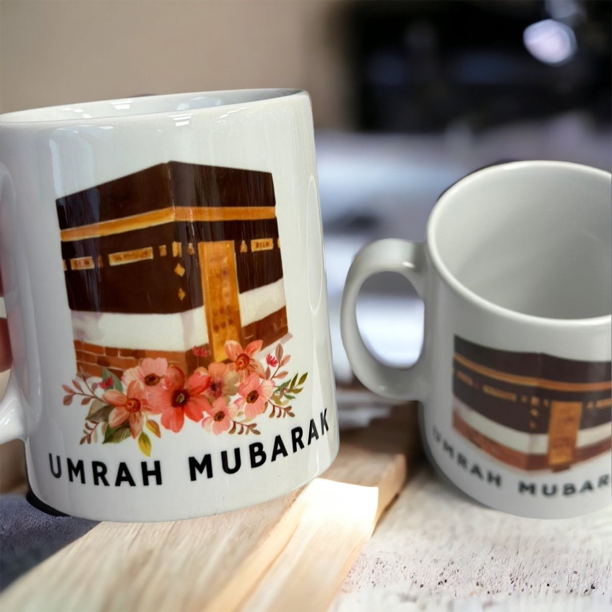 Umrah Mubarak Mug Set + Free personalised CardUmrah Mubarak Mug set &amp; a free personalised cardBalloon land uk ltdBalloon land uk ltd