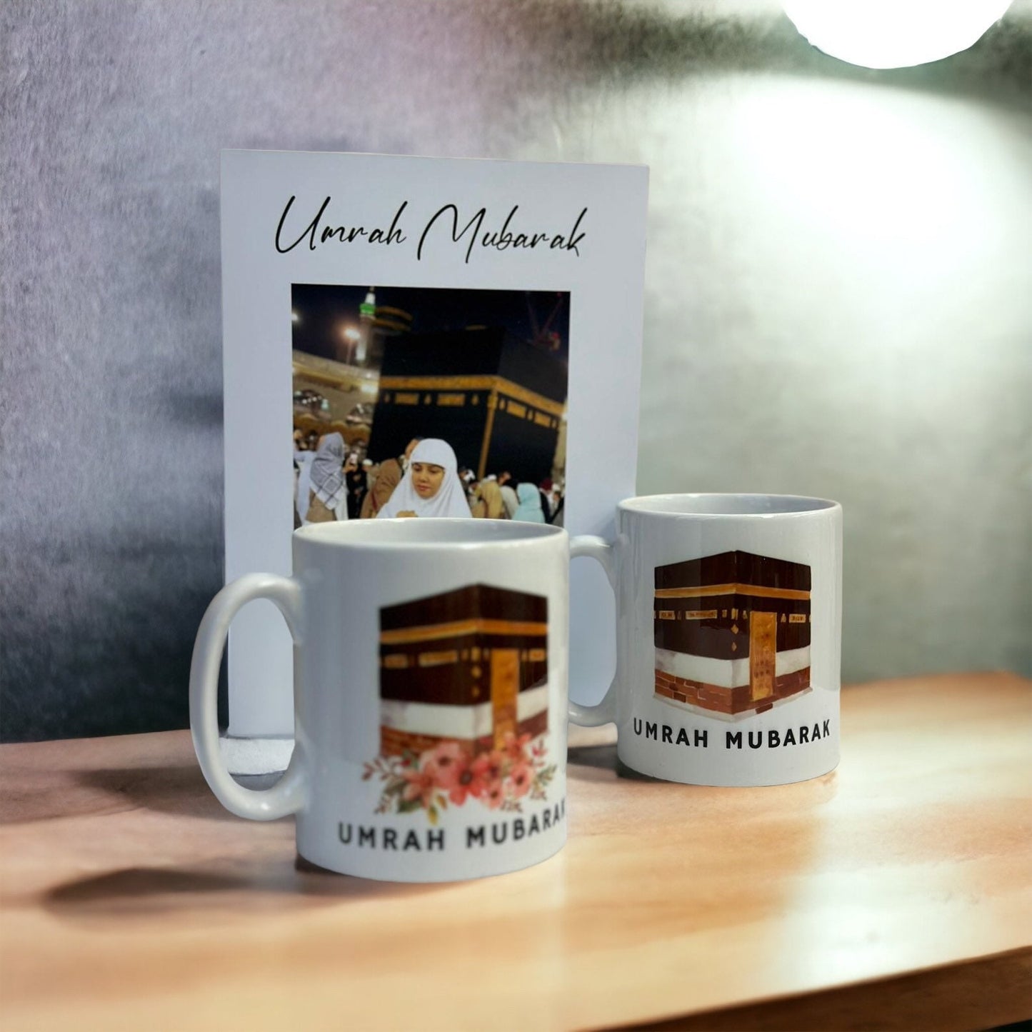 Umrah Mubarak Mug Set + Free personalised CardUmrah Mubarak Mug set &amp; a free personalised cardBalloon land uk ltdBalloon land uk ltd