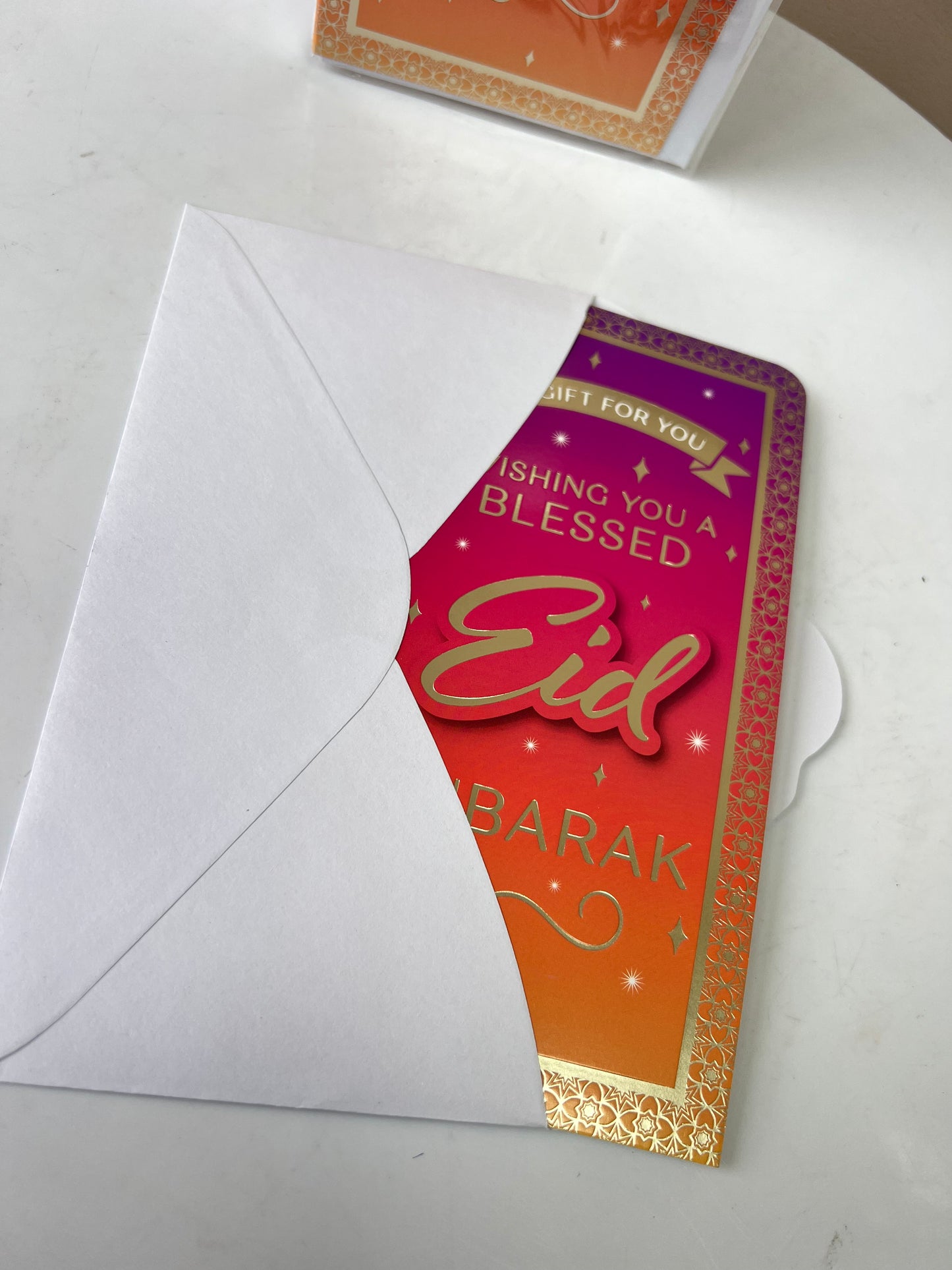 5 x Eid Mubarak Money Gift Envelope